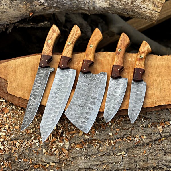 Damascus Chef Set
