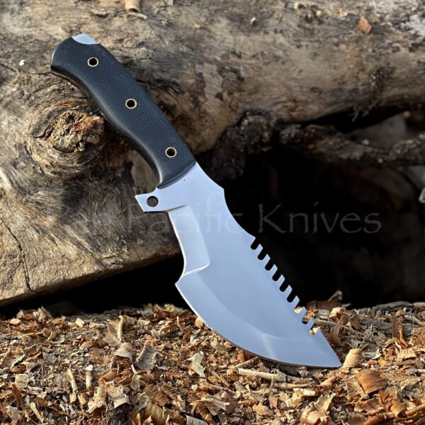 Custom-made tracker knife for camping and hunting