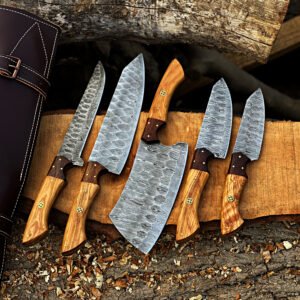 Damascus Steel Chef Set