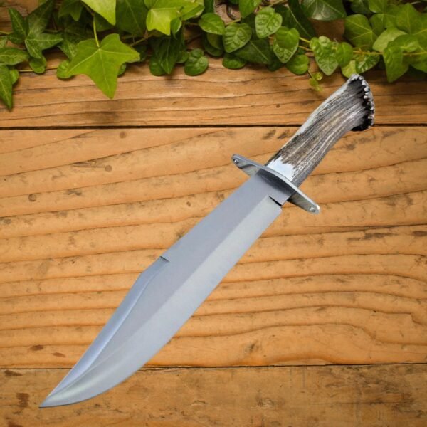 bowie knives with antler handles