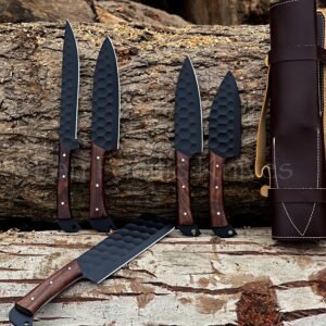 professional chef knife set with case​
